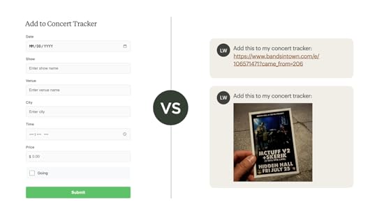Rethinking Web Forms with AI