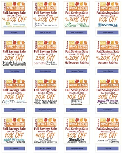 Nancy Zieman Productions Fall Saving Sale 2025 at ShopNZP.com