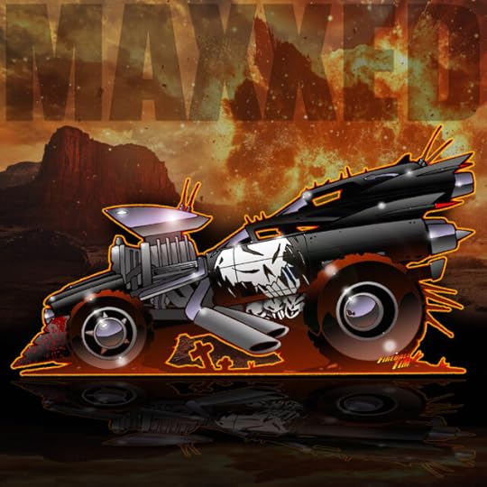 Cadillac Automotive Pop Culture Movie Car and TV Car Art by Fireball Tim Garage