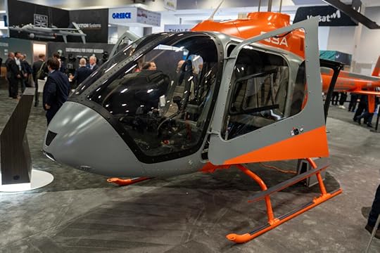 The Bell 505 Jet Ranger X is a contender for the Army's Flight School Next program. (Daniel Woolfolk/Breaking Defense)