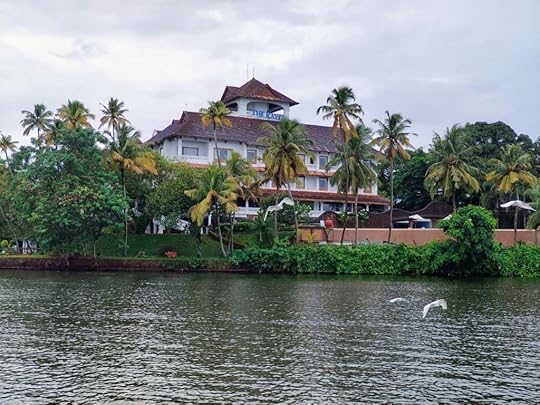 Raviz Hotel, situated on the shores of Ashtamudi Lake