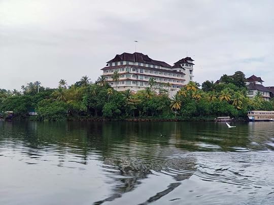 All Season Hotel as seen from Ashtamudi Lake