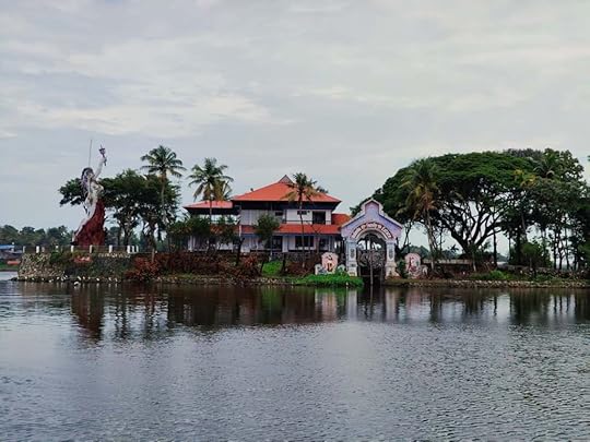 Vilakkamma, or the Goddess of Light, on the premises of the Valavila family estate.