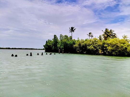 Small uninhabited islands near Sambranikodi Island.