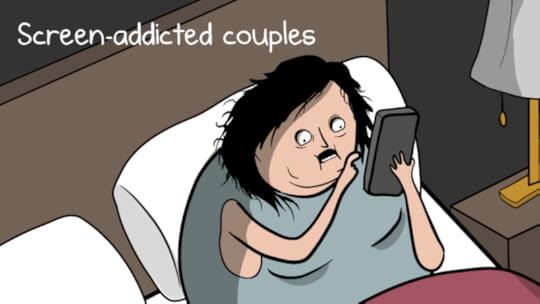 Screen-addicted couples