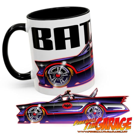 Automotive Pop Culture Movie Car and TV Car Art by Fireball Tim Garage