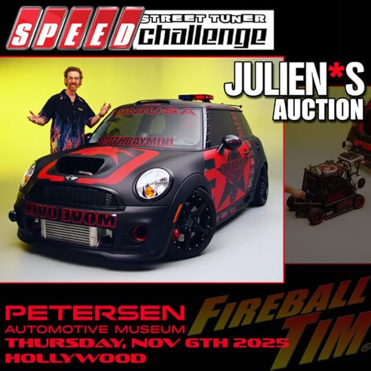 Automotive Pop Culture Movie Car and TV Car Art by Fireball Tim Garage