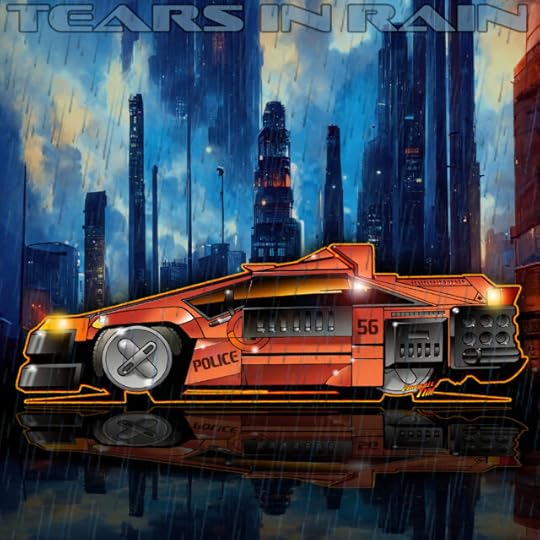 Blade Runner Automotive Pop Culture Movie Car and TV Car Art by Fireball Tim Garage