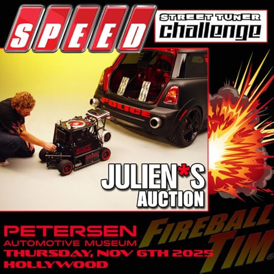 Automotive Pop Culture Movie Car and TV Car Art by Fireball Tim Garage