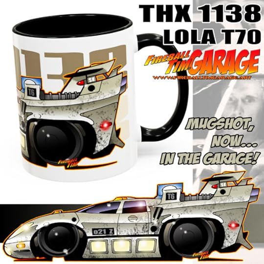 Automotive Pop Culture Movie Car and TV Car Art by Fireball Tim Garage