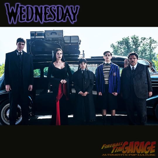 Automotive Pop Culture Movie Car and TV Car Art by Fireball Tim Garage