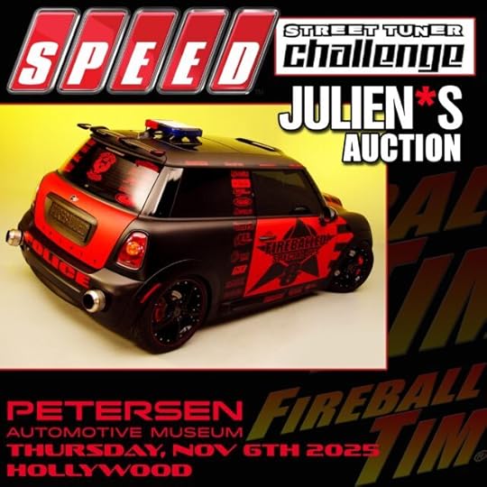 Automotive Pop Culture Movie Car and TV Car Art by Fireball Tim Garage