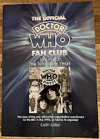 Cover of The Official Doctor Who Fan Club volume 2 The Tom Baker Years, by Keith Miller