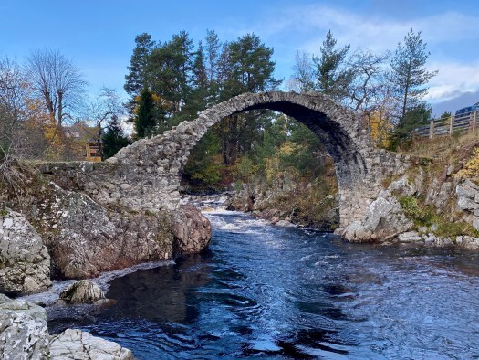 Coffin Bridge at Carrbridge in the Highlands
