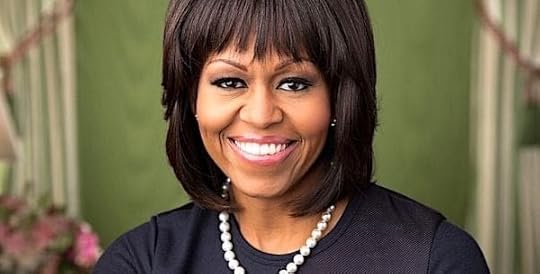 Michelle Obama (Official portrait via Pixabay)