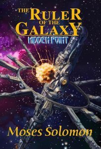The Ruler of the Galaxy cover with an exploding space station