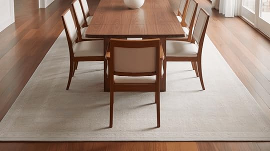 dining hall rug idea