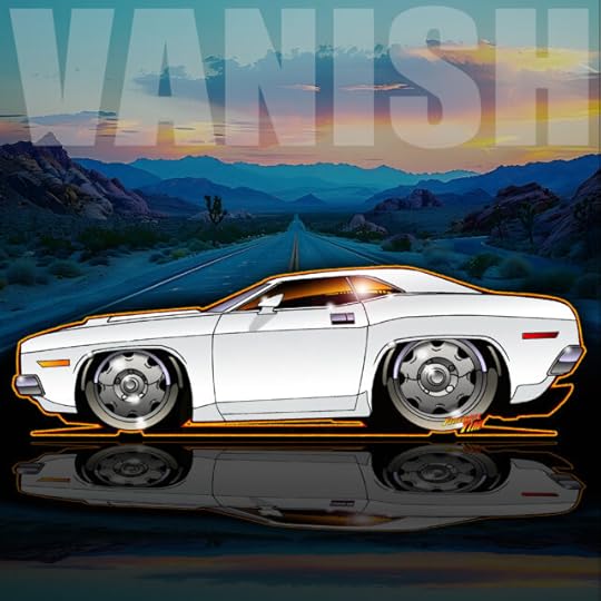 Vanishing Point Challenger Automotive Pop Culture Movie Car and TV Car Art by Fireball Tim Garage