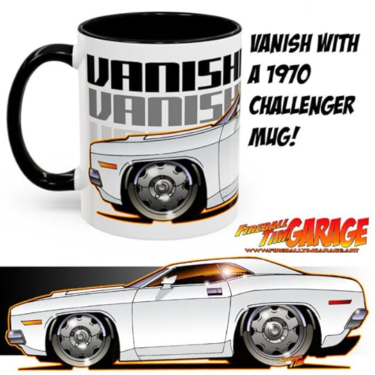 Vanishing Point Challenger Automotive Pop Culture Movie Car and TV Car Art by Fireball Tim Garage