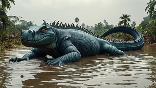 elusive floodplain camouflaging creature