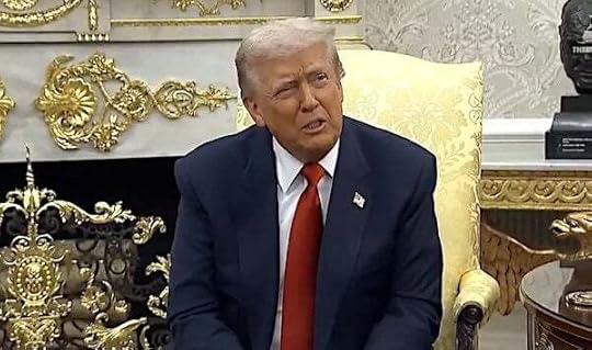 President Donald Trump calls Mary Bruce of ABC News a 'terrible person' in the Oval Office on Tuesday, Nov. 18, 2025 (Video screenshot)