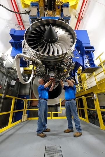 The Rolls-Royce F130 engine is a turbofan that is being tested as part of the B-52 Commercial Engine Replacement Program. (Photo courtesy of Rolls-Royce)