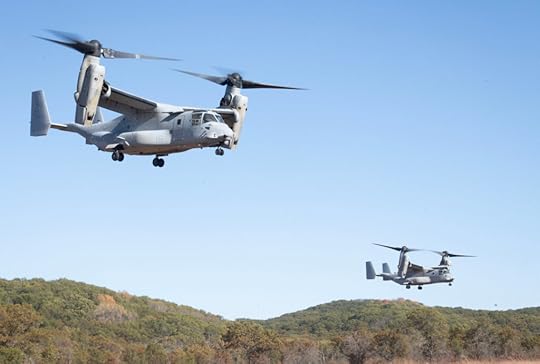 The V-22 Osprey is powered by two Rolls-Royce AE 1107C engines. U.S. Army photo by Kevin W. Clark.