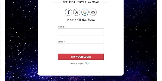 The Scratch and Win WordPress game