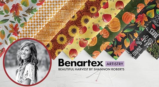 Beautiful Harvest Fabric Collection available at ShopNZP.com from Nancy Zieman Productions