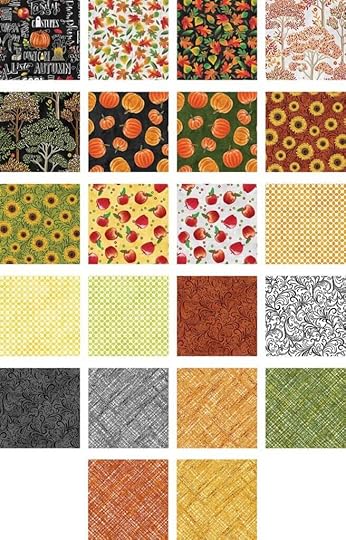 Beautiful Harvest Fabric Collection available at ShopNZP.com from Nancy Zieman Productions