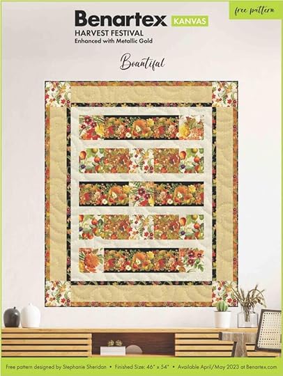 Harvest Festival Fabric Collection available at ShopNZP.com from Nancy Zieman Productions