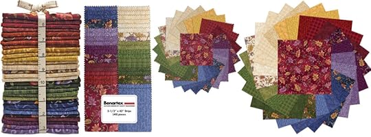 Autumn Breeze Fabric Collection by Nancy Halvorsen of Art to Heart for Benartex Designer Fabrics. available at ShopNZP.com from Nancy Zieman Productions