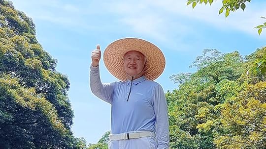 Ilchi Lee on Jeju Island