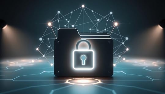 A secure digital strongbox, its contents protected by multiple layers of defense. In the foreground, a folder icon glows with an aura of mystique, its transparent surface hinting at the sensitive files within. Surrounding it, a network of geometric shapes and lines, reminiscent of a high-tech security system, pulses with an ethereal energy. In the background, a muted palette of blues and grays creates an atmosphere of quiet guardianship, while strategically placed lighting casts dramatic shadows, emphasizing the importance of this digital sanctuary. The overall scene conveys a sense of unwavering protection, a haven for the user's most sensitive information.