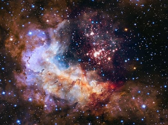 Westerlund 2 star cluster seen from Hubble Space Telescope