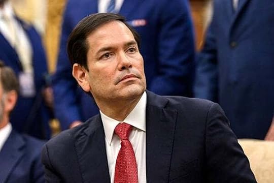 U.S. Secretary of State Marco Rubio in the Oval Office on Monday, Aug. 18, 2025, in the Oval Office. (Official White House photo by Daniel Torok)
