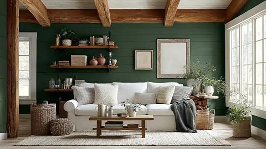 farmhouse green warmth