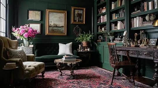 vintage green beauty