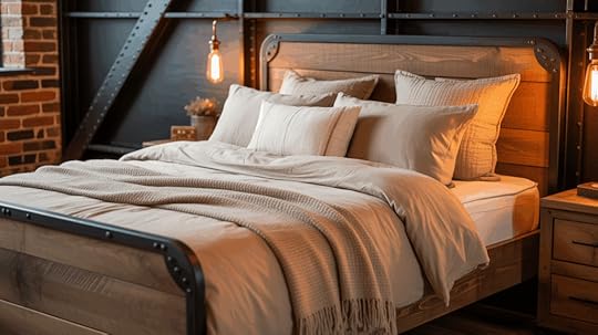 warm wood metal combo