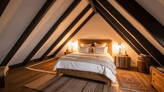 cozy attic bedroom