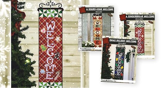 A-Door-Ables Mystery Door Banners Patterns available at ShopNZP.com from Nancy Zieman Productions