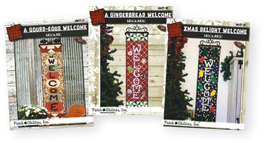 A-Door-Ables Mystery Door Banners Patterns available at ShopNZP.com from Nancy Zieman Productions