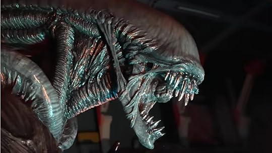 The Xenomorph from Alien in a life-size sculpt from Jon Laymon Studios.