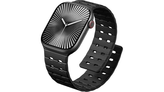 magnetic silicone watch band