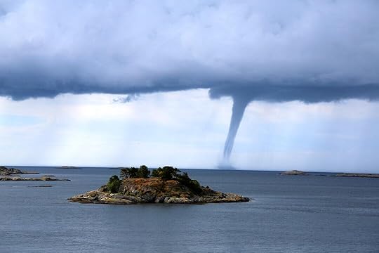 island near tornado
