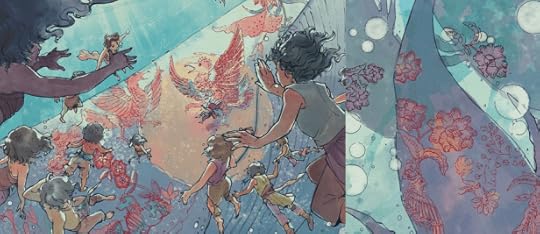 The Girl Who Draws on Whales Panel