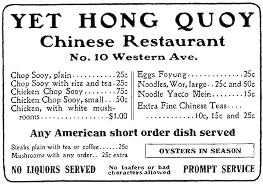 Chinese cooks who came to America in the 19th and early 20th century were highly adaptable in giving Americans food they liked.