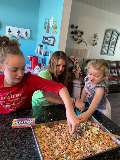 Baking with the grandkids