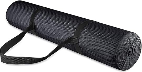portable yoga mat with strap