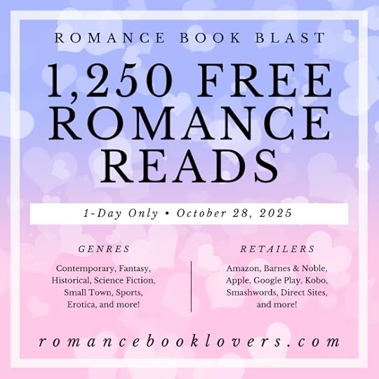 1250 free romance reads October 2025 Romance Book Blast